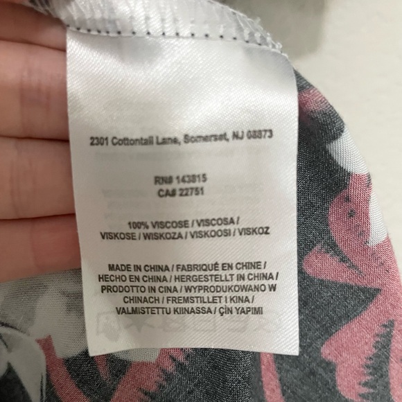 Houston Texans NFL Team Apparel Hawaiian Shirt Mens M Tropical Palm Print - Picture 6 of 6